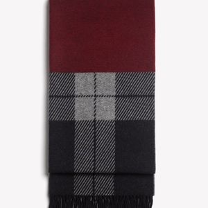 rag & bone mixed check scarf